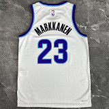 2026 Jazz MARKKANEN #23 White NBA Jerseys