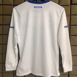 2010 Netherlands Away White Retro Long Sleeve Soccer Jersey