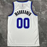2026 Jazz MARKKANENE #00 White NBA Jerseys