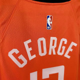 2026 Clippers GEORGE #13 Orange City version NBA Jerseys