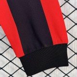 1977/1978 Nice Home Red Retro Long Sleeve Soccer Jersey