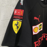 2026 Ferrari Black F1 Team T-Shirt 圆领