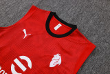 2026/27 AC Red Vest Training Jersey(A Set)