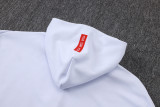 2026/27 PSG White Zipper Jacket Tracksuit