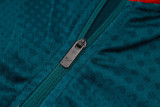 2026/27 AC Dark Green Kids Sweater Tracksuit