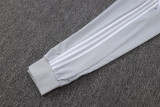 2026/27 RM Grey White Kids Jacket Tracksuit