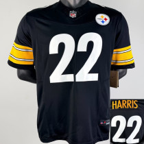 HARRIS #22 Men's Pittsburgh Steelers NFL Jersey 钢人