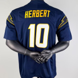 HERBERT #10 Men's Los Angeles Chargers NFL Jersey 闪电