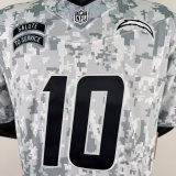 HERBERT #10 Men's Los Angeles Chargers NFL Jersey 闪电