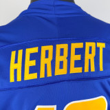 HERBERT #10 Men's Los Angeles Chargers NFL Jersey 闪电