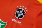 2026/27 Brazil Orange Training Jersey(A Set)