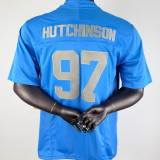 HUTCHINSON #97 Men's Detroit Lions NFL Jersey 雄狮