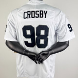 CROSBY #98 Men's Las Vegas Raiders NFL Jersey 突袭者