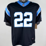 McCAFFREY #22 Men's Carolina Panthers NFL Jersey 黑豹