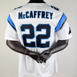 McCAFFREY #22 Men's Carolina Panthers NFL Jersey 黑豹