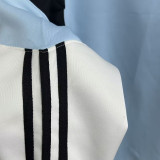2026 Man City Home Blue And WhiteTraining Sweater