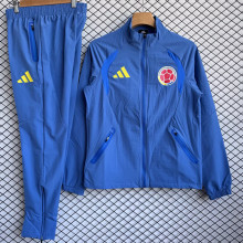 2026/27 Colombia Blue Windbreaker Jacket  （A Set）