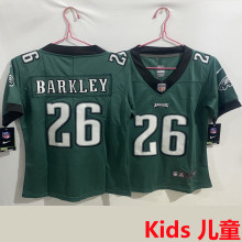 BARKLEY #26 Philadelphia Eagles Kids NFL Jersey 老鹰