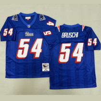 BRUSCHI #54 Men's New England Patriots Retro NFL Jersey 爱国者