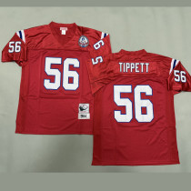 TIPPETT #56 Men's New England Patriots Retro NFL Jersey 爱国者