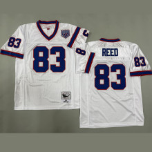 REED #83 Men's Buffalo Bills Retro NFL Jersey 布法罗比尔