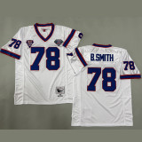 B.SMITH #78 Men's Buffalo Bills Retro NFL Jersey 布法罗比尔