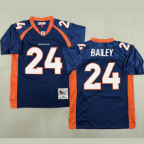 BAILEY #24 Men's Denver Broncos Retro NFL Jersey 野马
