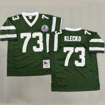 KLECKO #73 Men's New York Jets Retro NFL Jersey 喷气机