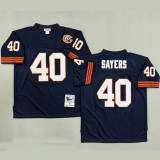 SAYERS #40 Men's Chicago Bears Retro NFL Jersey 熊队