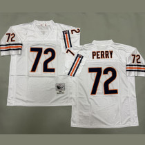 PERRY #72 Men's Chicago Bears Retro NFL Jersey 熊队