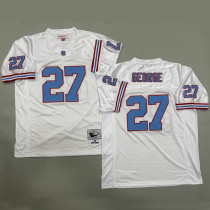 GEORGE #27 Men's Tennessee Titans Retro NFL Jersey  泰坦