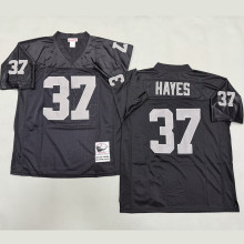 HAYES #37 Men's Las Vegas Raiders Retro NFL Jersey 突袭者