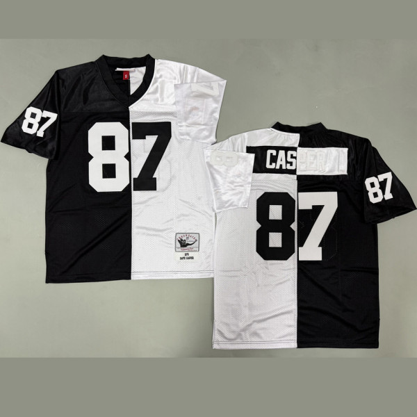 CASPER #87 Men's Las Vegas Raiders Retro NFL Jersey 突袭者