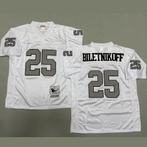 BILETNIKOFF #25 Men's Las Vegas Raiders Retro NFL Jersey 突袭者