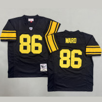 WARD #86 Men's Pittsburgh Steelers Retro NFL Jersey 钢人