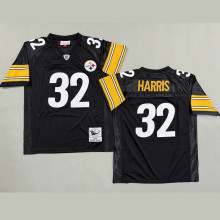 HARRIS #32 Men's Pittsburgh Steelers Retro NFL Jersey 钢人