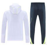 2026/27 AD~ White Hoody Zipper Jacket