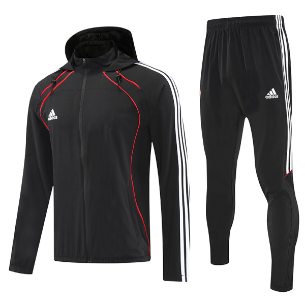 2026/27 AD~ Black Hoody Zipper Jacket