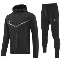 2026/27 NK~ Black Hoody Zipper Jacket