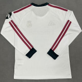 2026/27 RM Home White Fans Long Sleeve Soccer Jersey