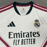 2026/27 RM Home White Fans Long Sleeve Soccer Jersey