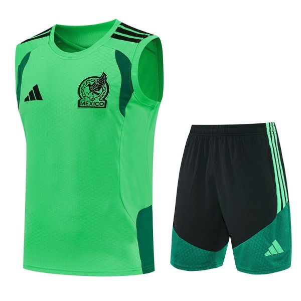 2026/27 Mexico Green Vest Training Jersey (A Set)