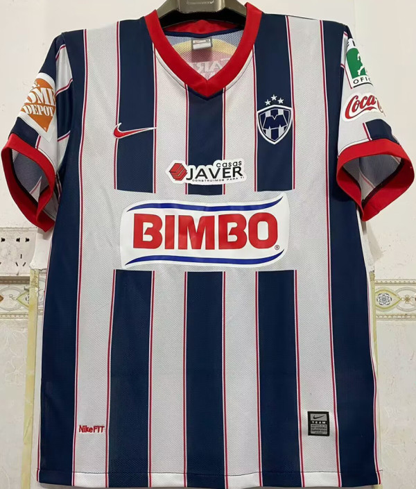 2009/2010 Monterrey Home Retro Soccer Jersey （3 Stars)