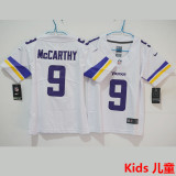 McCARTHY #9 Minnesota Vikings Kids NFL Jersey 维京人