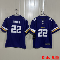 SMITH #22 Minnesota Vikings Kids NFL Jersey 维京人