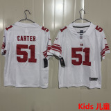 CARTER #51 New York Giants Kids NFL Jersey 巨人