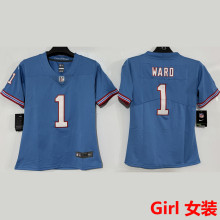 WARD #1 Tennessee Titans Girl NFL Jersey 泰坦