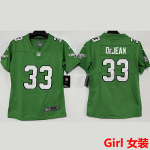 DEJEAN #33 Philadelphia Eagles Girl NFL Jersey 老鹰