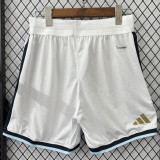2026/27 Argentina White Player Version Shorts Pants 球员版