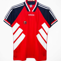 1994/1995 Norway Home Red Retro Soccer Jersey
